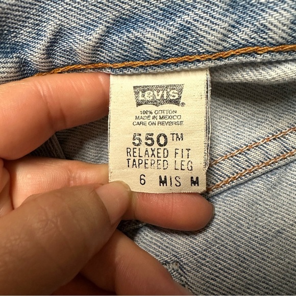 Levi’s Vintage classic taper high rise 550 jeans Size 6 - Picture 4 of 13